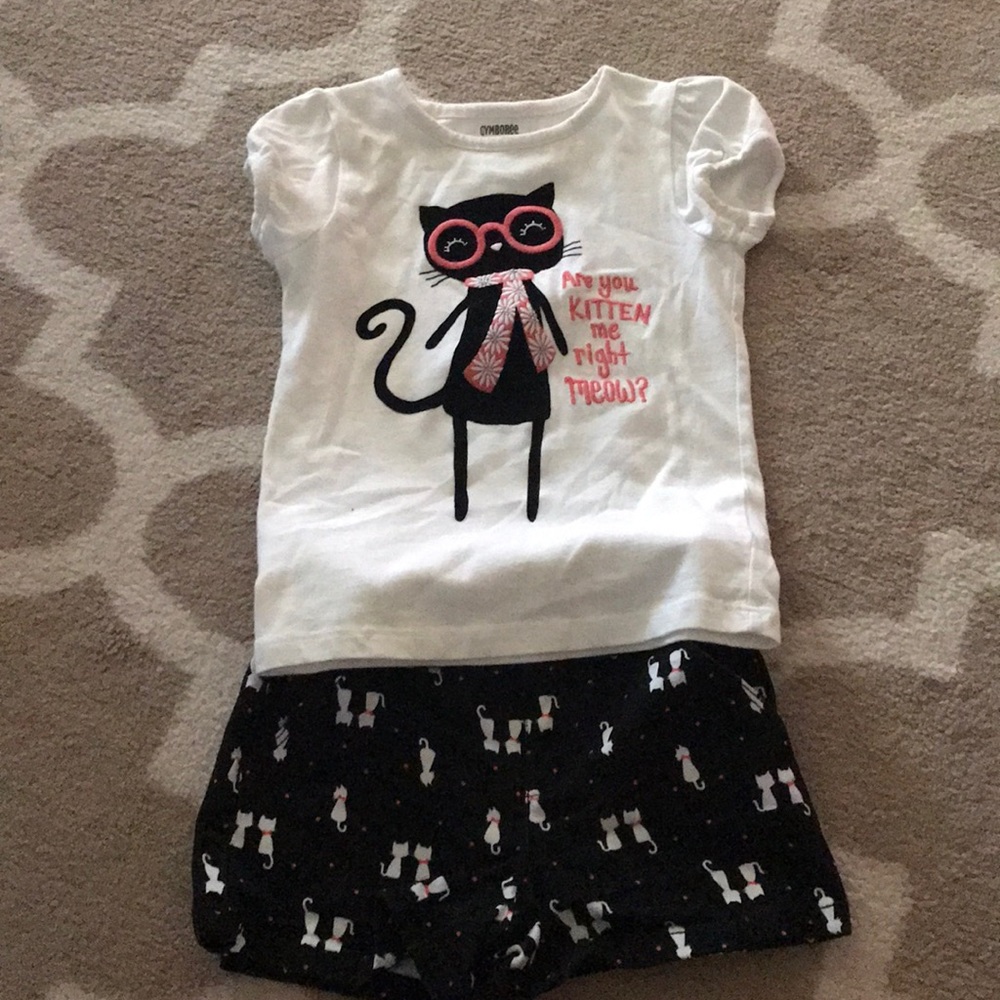 Cute cat girls set